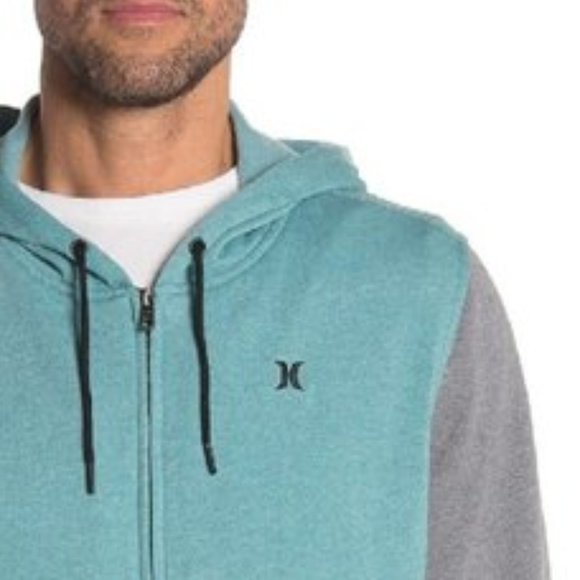 Hurley Men's Branstad Colorblocked Zip Hoodie - Picture 4 of 10